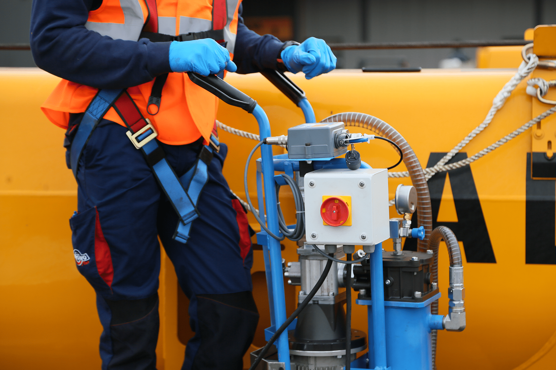 Rozwiązanie problemów, wymiana węży hydraulicznych